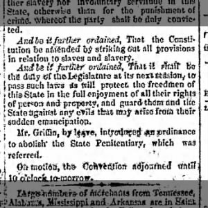 Alabama State Convention 1865, next session to pass more laws to protect freedmen